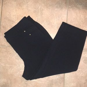 Style and Co. Black Capri Dress Pants